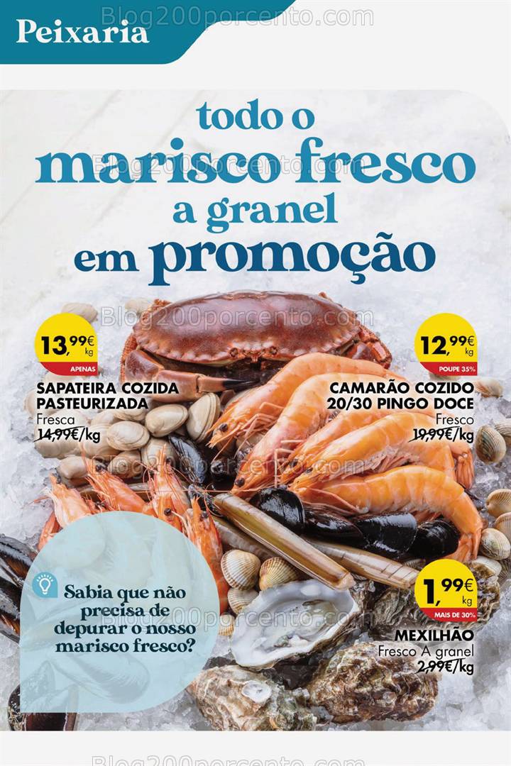 Antevisão Folheto PINGO DOCE Promoções Fim de Semana - 15 e 16 fevereiro