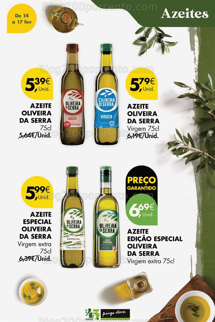 Antevisão Folheto PINGO DOCE Promoções Fim de Semana - 15 e 16 fevereiro