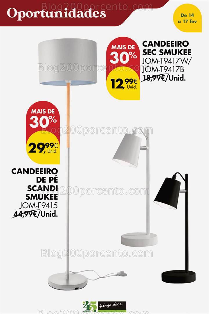 Antevisão Folheto PINGO DOCE Promoções Fim de Semana - 15 e 16 fevereiro