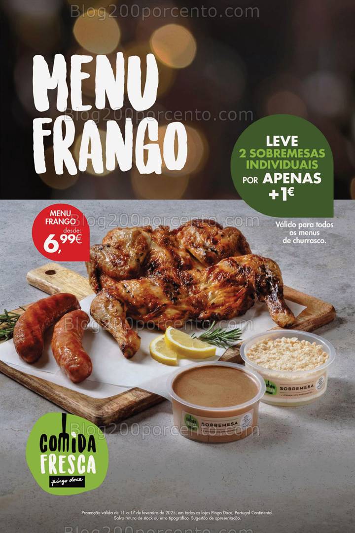 Antevisão Folheto PINGO DOCE Promoções Fim de Semana - 15 e 16 fevereiro