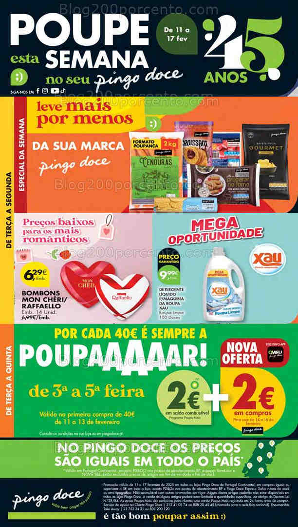 Antevisão Folheto PINGO DOCE Lojas Pequenas Promoções de 11 a 17 fevereiro