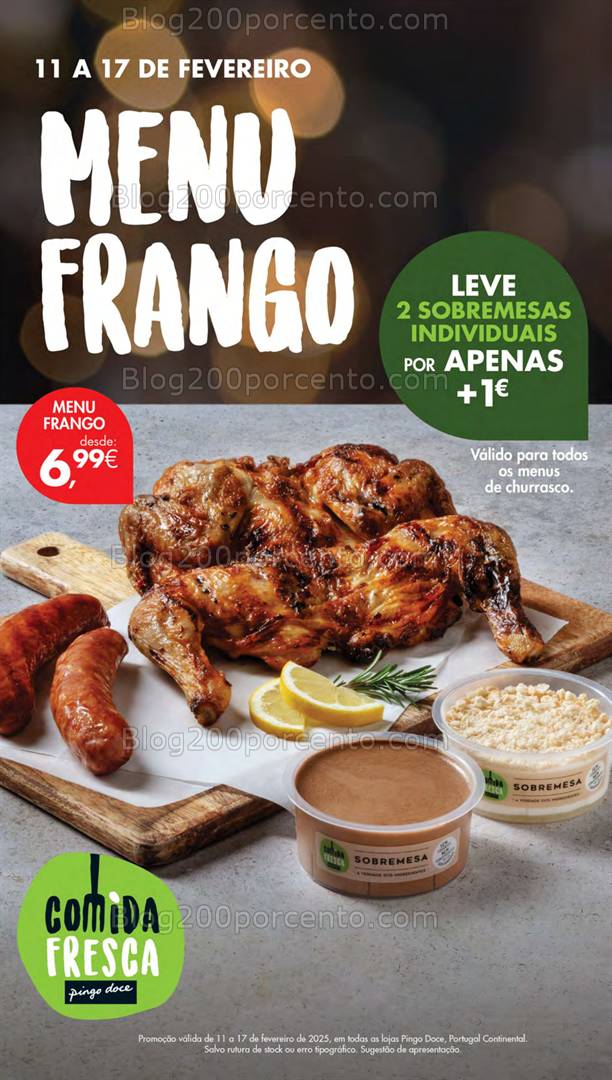 Antevisão Folheto PINGO DOCE Lojas Pequenas Promoções de 11 a 17 fevereiro