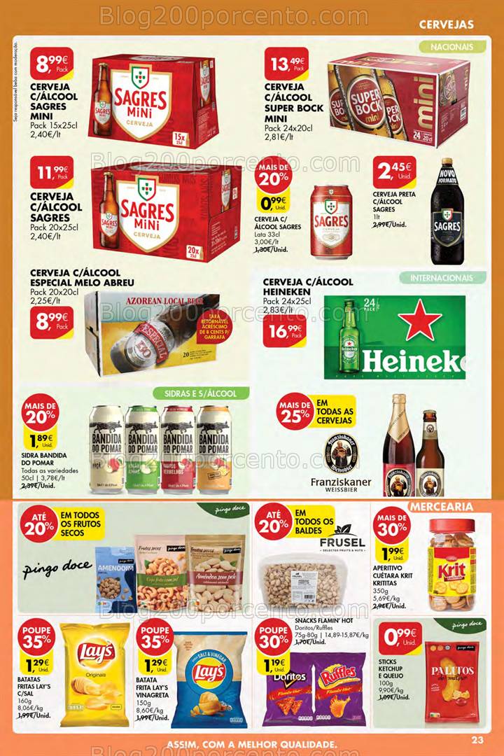 Antevisão Folheto PINGO DOCE Açores Promoções de 13 a 19 fevereiro