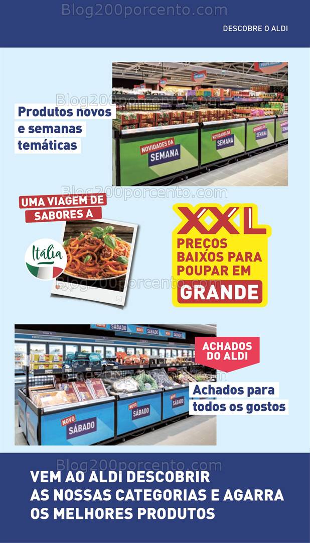 Antevisão Folheto ALDI Saldos de Abertura Promoções de 12 a 18 fevereiro