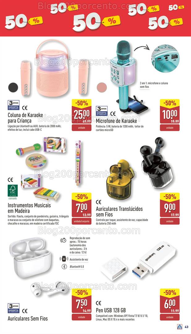 Antevisão Folheto ALDI Saldos de Abertura Promoções de 12 a 18 fevereiro