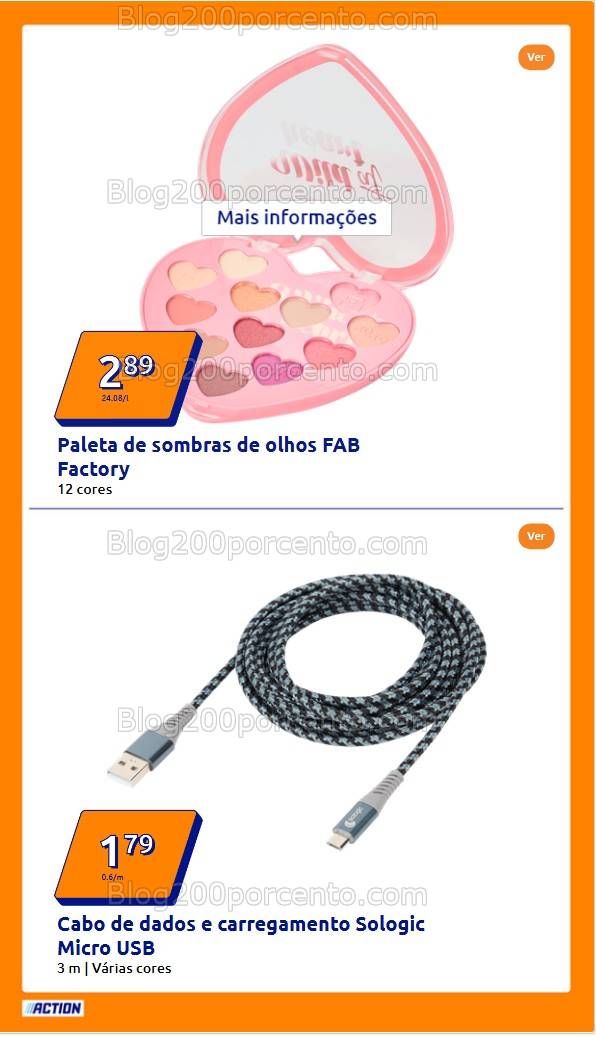 Antevisão Folheto ACTION Promoções de 5 a 11 fevereiro