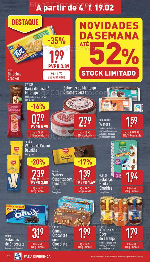 Antevisão Folheto ALDI Promoções de 19 a 25 fevereiro