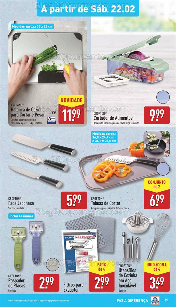 Antevisão Folheto ALDI Promoções de 19 a 25 fevereiro