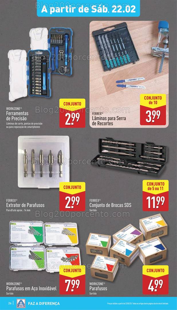 Antevisão Folheto ALDI Promoções de 19 a 25 fevereiro