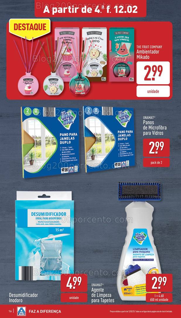 Antevisão Folheto ALDI Promoções de 12 a 18 fevereiro