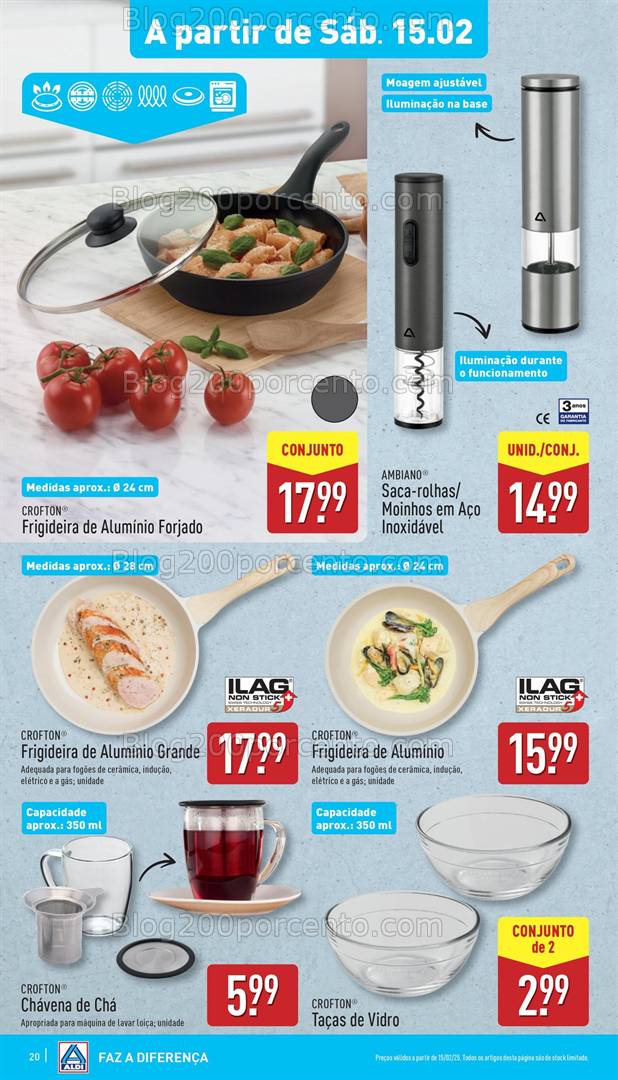 Antevisão Folheto ALDI Promoções de 12 a 18 fevereiro