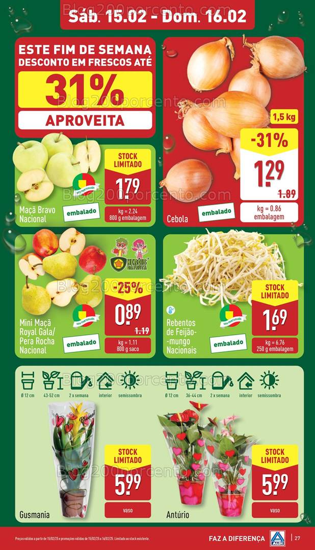 Antevisão Folheto ALDI Promoções de 12 a 18 fevereiro