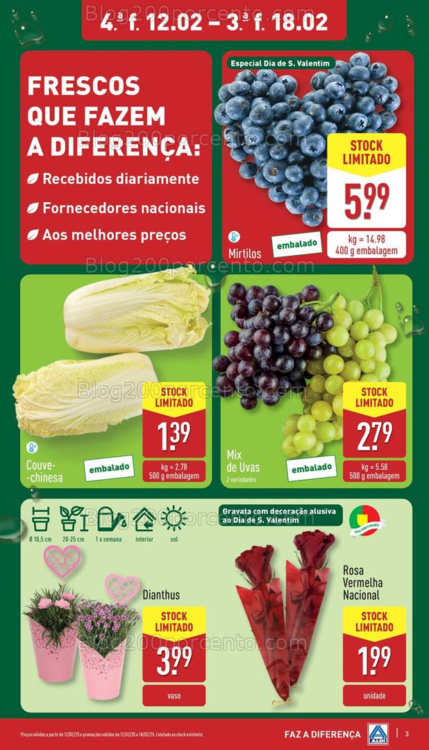 Antevisão Folheto ALDI Promoções de 12 a 18 fevereiro