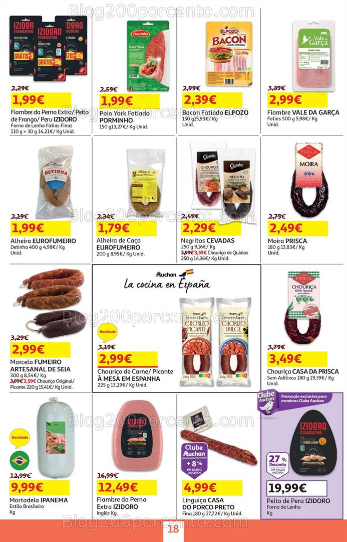 Antevisão Folheto AUCHAN Promoções de 13 a 27 fevereiro