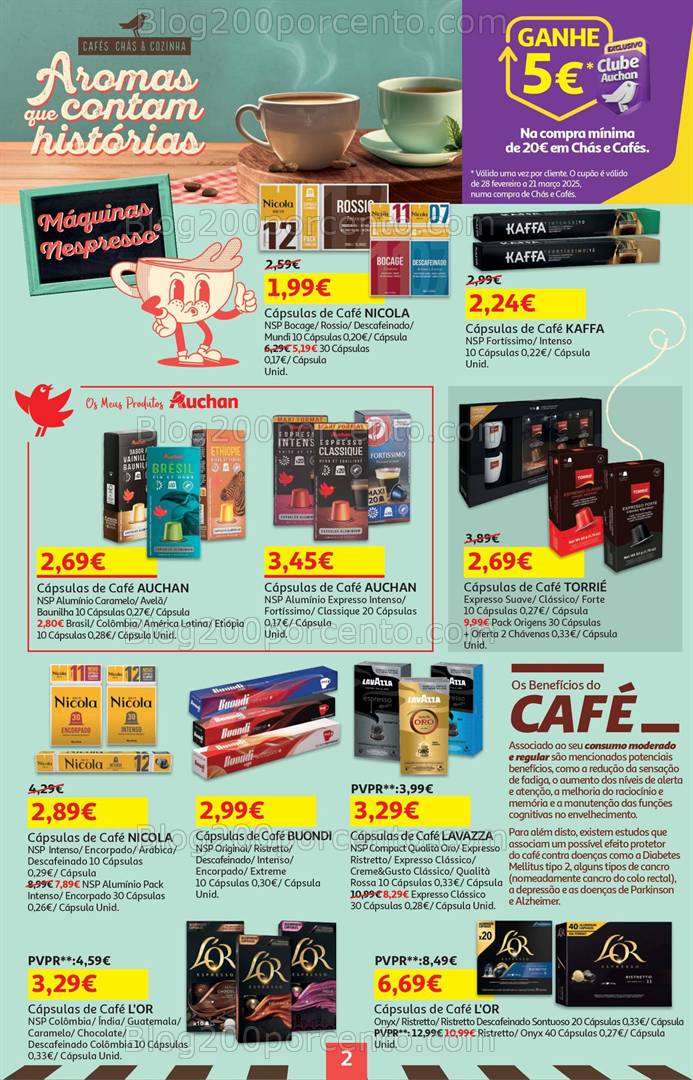 Antevisão Folheto AUCHAN Promoções de 13 a 27 fevereiro