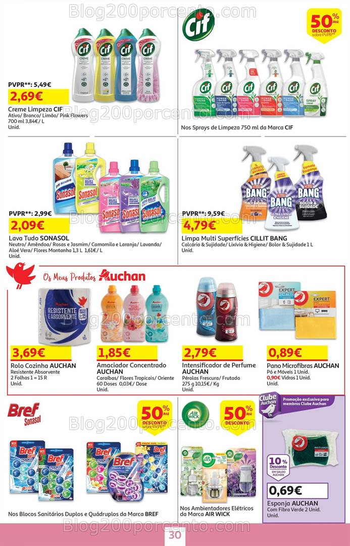 Antevisão Folheto AUCHAN Promoções de 13 a 27 fevereiro