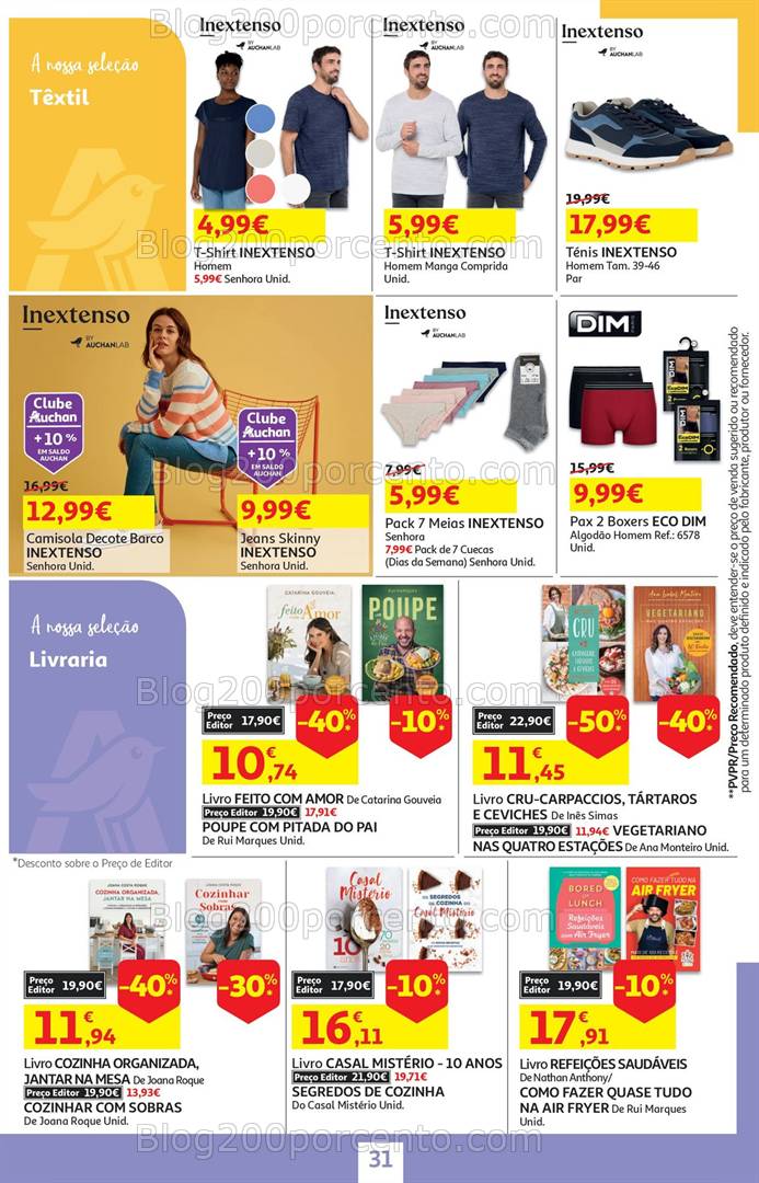 Antevisão Folheto AUCHAN Promoções de 13 a 27 fevereiro