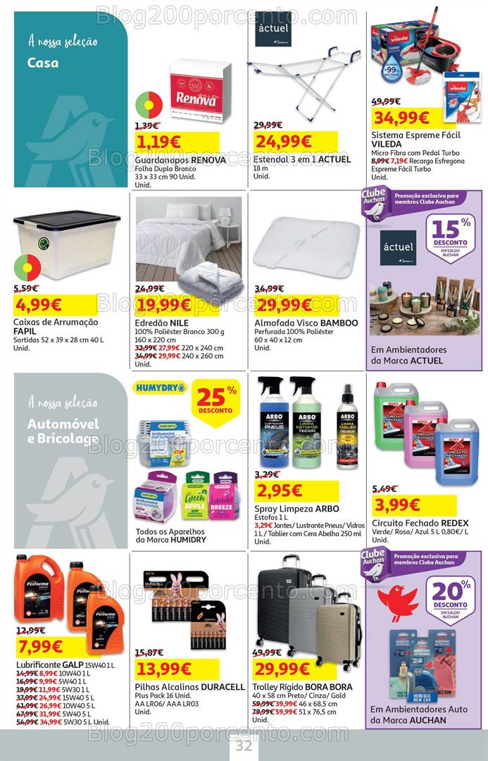 Antevisão Folheto AUCHAN Promoções de 13 a 27 fevereiro