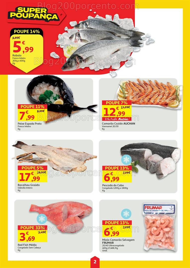Antevisão Folheto AUCHAN Super Poupança Promoções de 5 a 11 fevereiro
