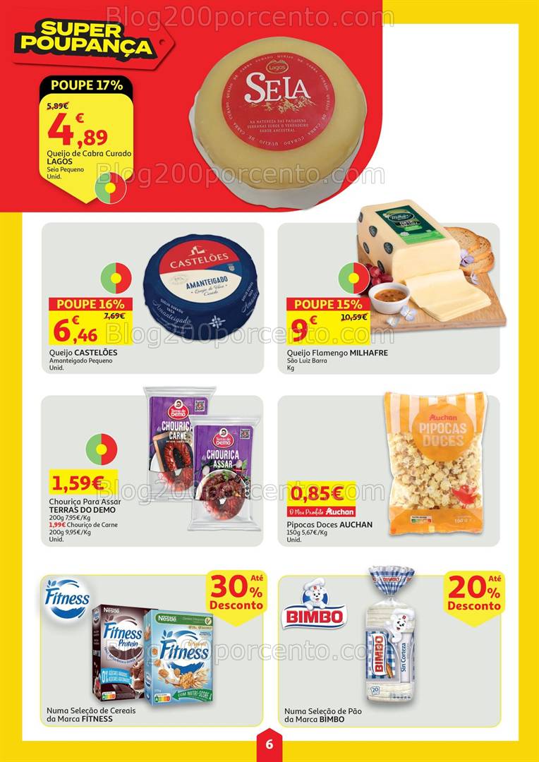 Antevisão Folheto AUCHAN Super Poupança Promoções de 5 a 11 fevereiro