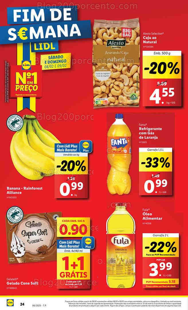 Antevisão Folheto LIDL Promoções Fim de Semana - 8 e 9 fevereiro