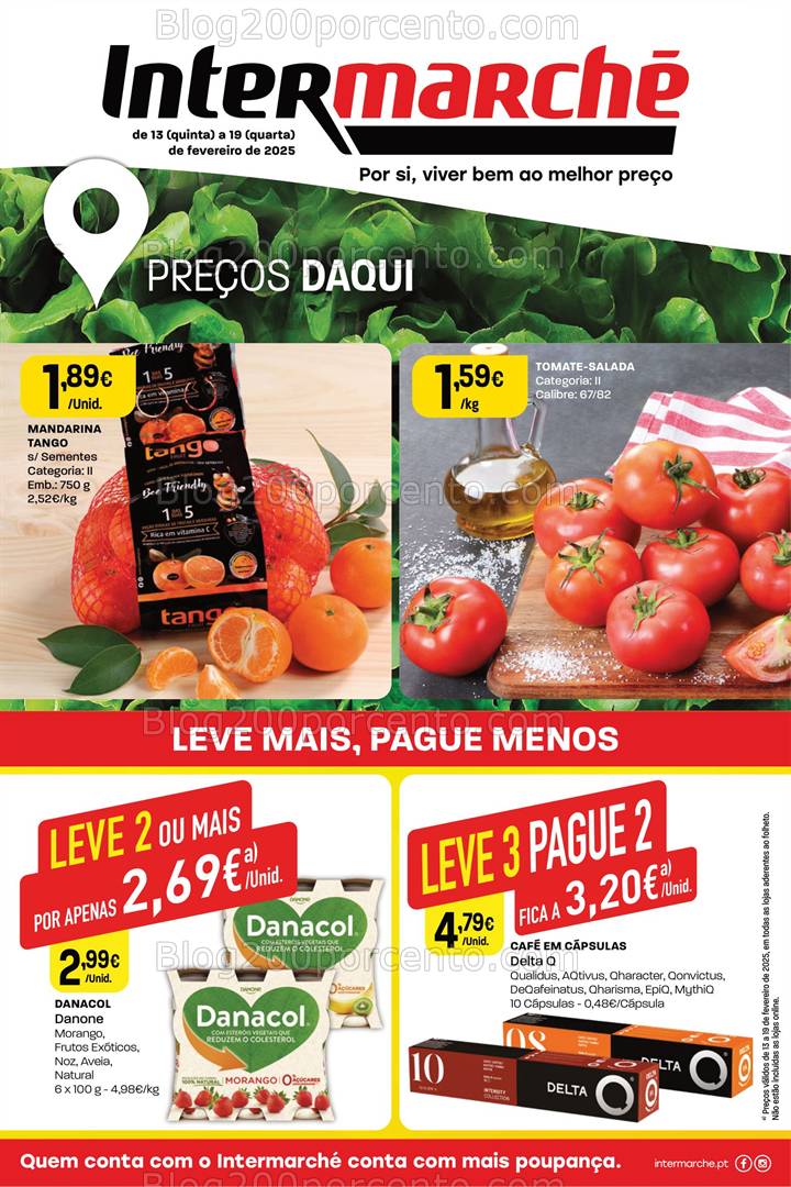 Antevisão Folheto INTERMARCHÉ Mini Promoções de 13 a 19 fevereiro