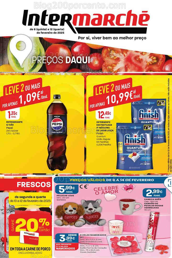 Antevisão Folheto INTERMARCHÉ Super Promoções de 6 a 12 fevereiro