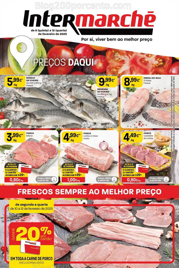 Antevisão Folheto INTERMARCHÉ Super Promoções de 6 a 12 fevereiro