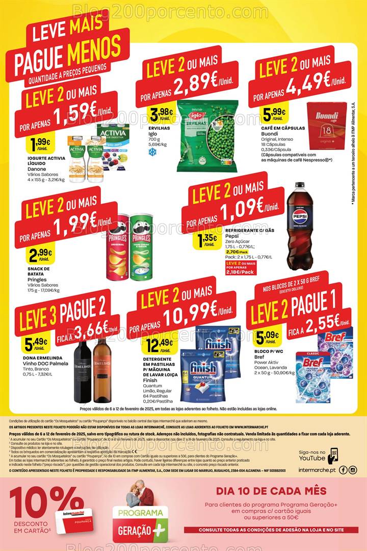 Antevisão Folheto INTERMARCHÉ Super Promoções de 6 a 12 fevereiro