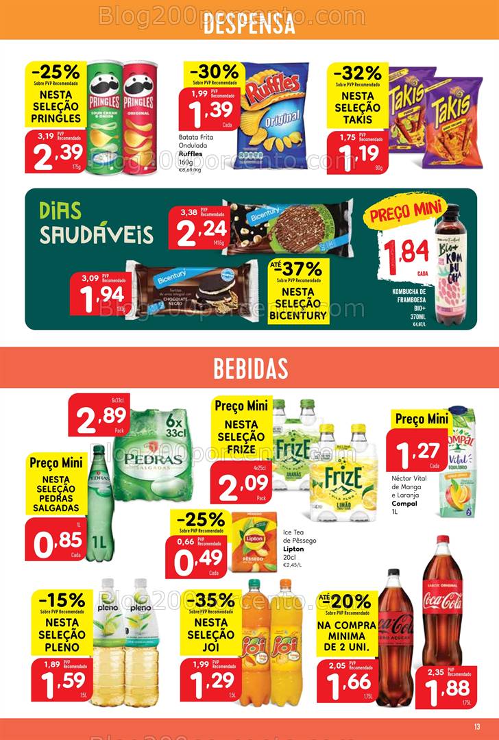 Antevisão Folheto MINIPREÇO Promoções de 13 a 19 fevereiro