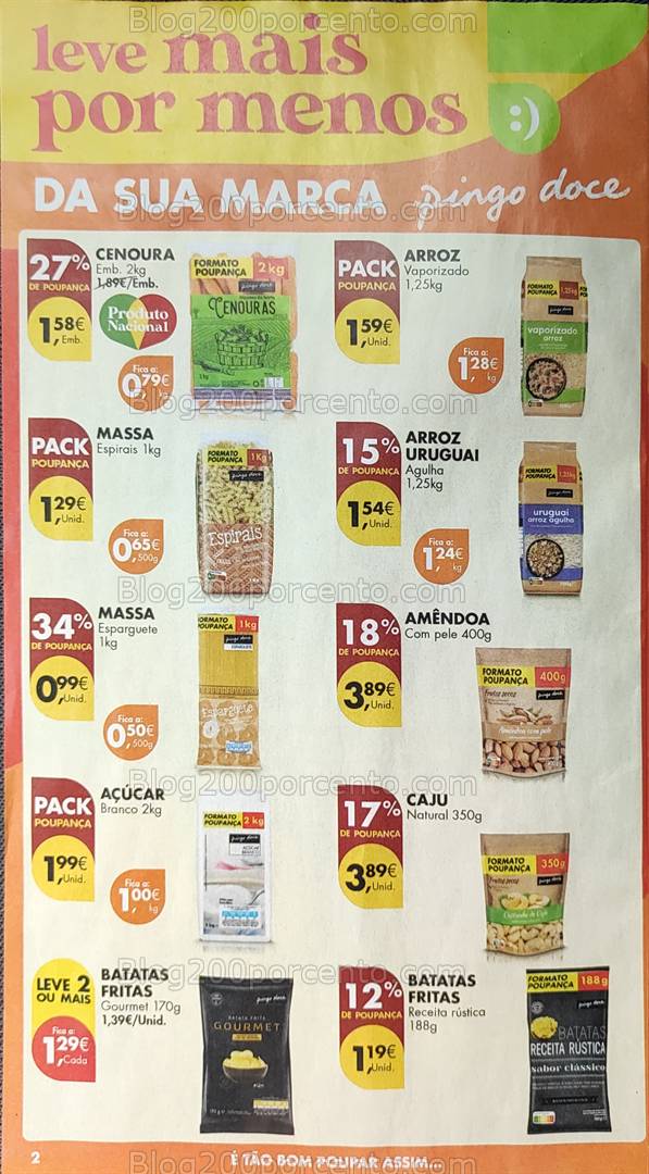 Antevisão Folheto PINGO DOCE Promoções de 11 a 17 fevereiro