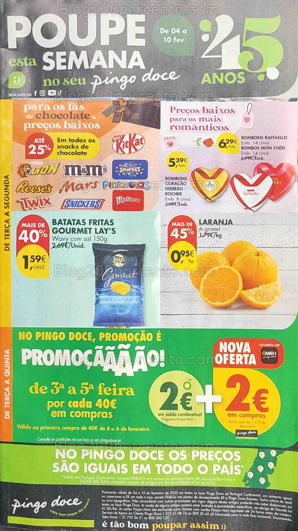 Antevisão Folheto PINGO DOCE Promoções de 4 a 10 fevereiro