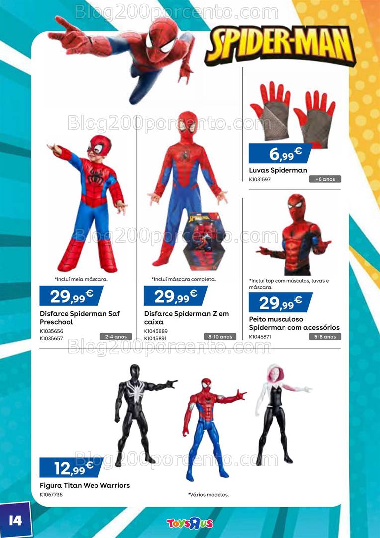 Antevisão Folheto TOYSRUS Carnaval Promoções até 4 março