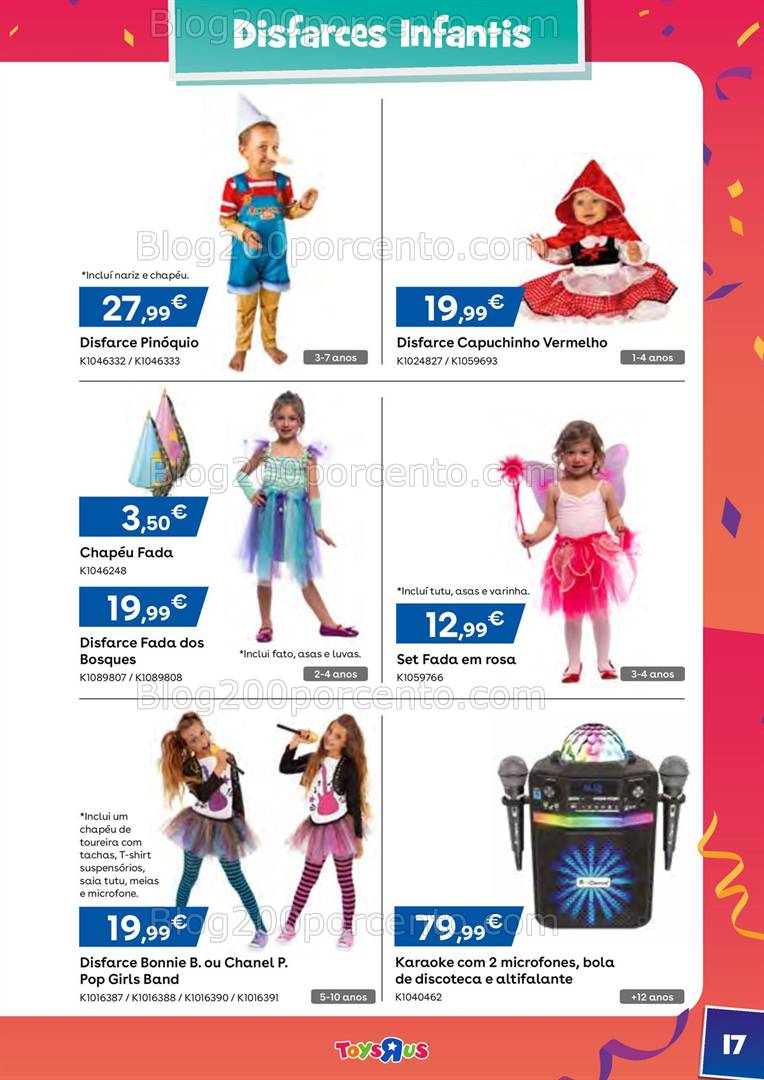 Antevisão Folheto TOYSRUS Carnaval Promoções até 4 março