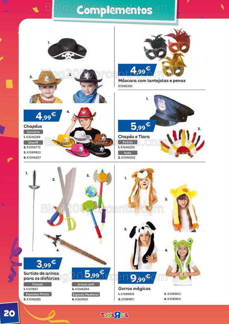 Antevisão Folheto TOYSRUS Carnaval Promoções até 4 março