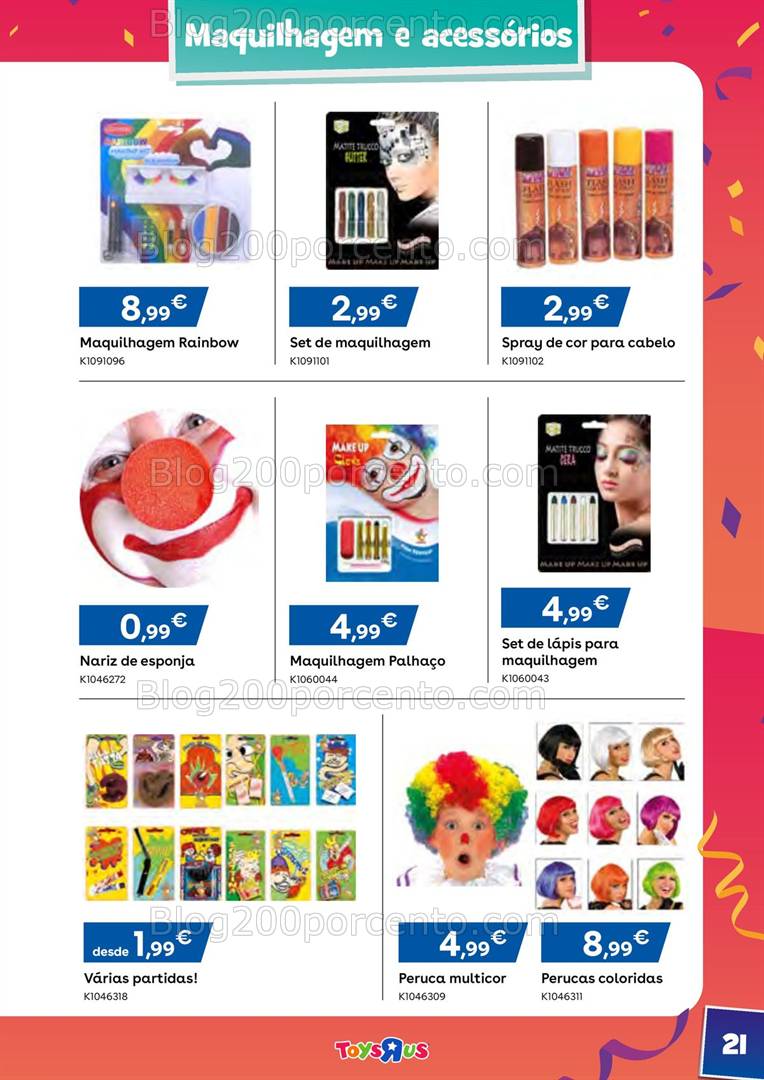 Antevisão Folheto TOYSRUS Carnaval Promoções até 4 março