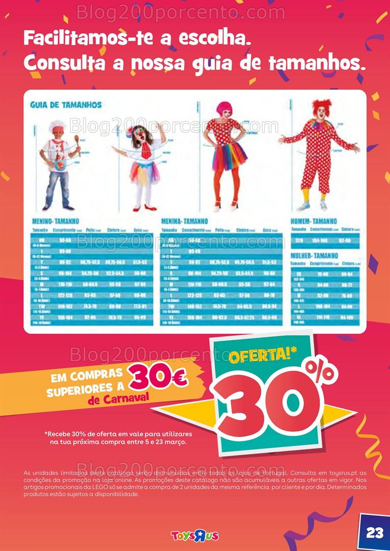 Antevisão Folheto TOYSRUS Carnaval Promoções até 4 março