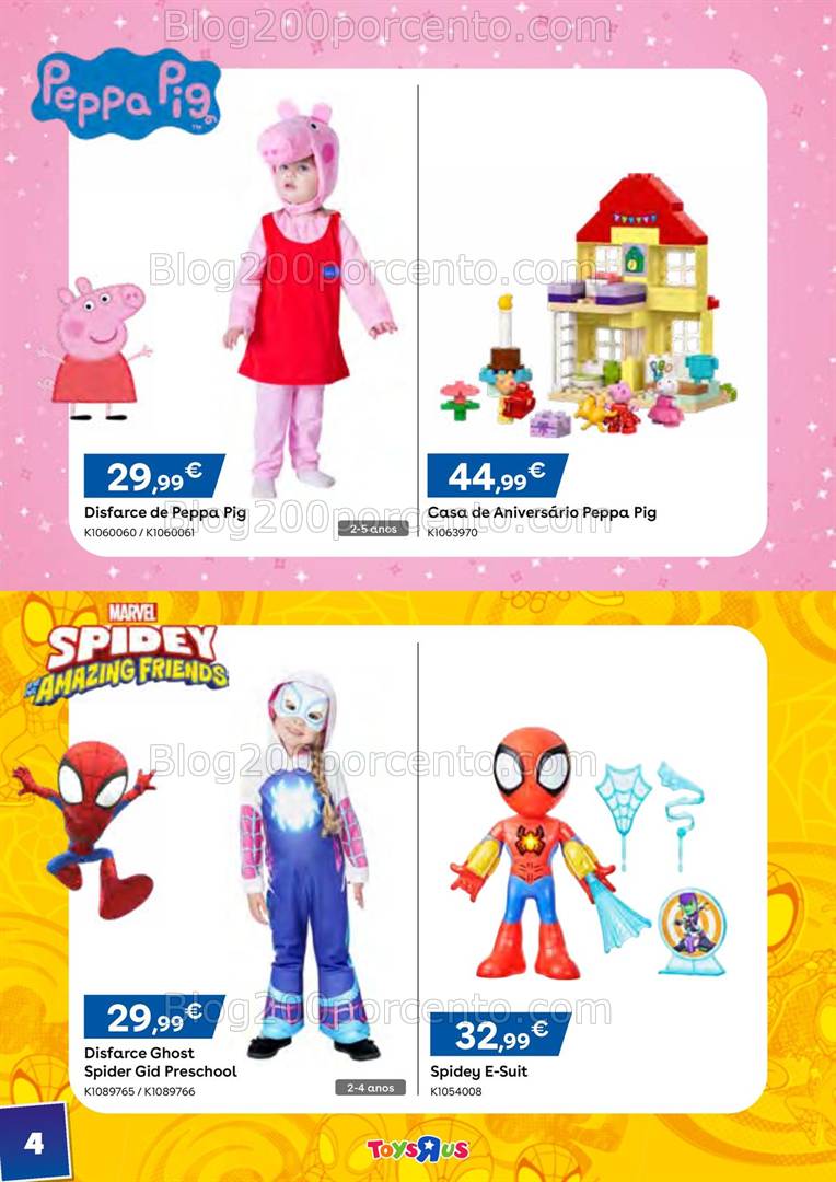 Antevisão Folheto TOYSRUS Carnaval Promoções até 4 março