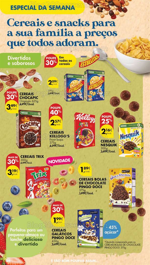 Antevisão Folheto PINGO DOCE Lojas Grandes Promoções de 18 a 24 fevereiro