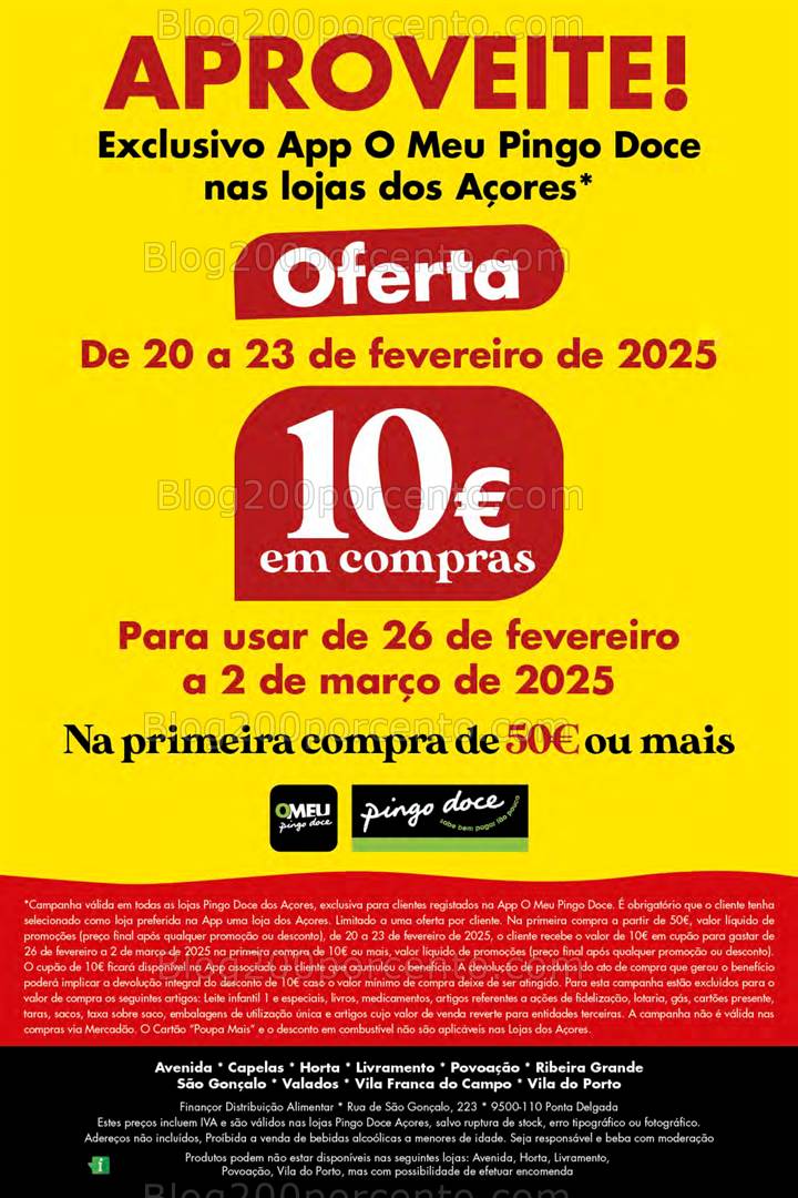 Antevisão Folheto PINGO DOCE Açores Promoções de 20 a 26 fevereiro