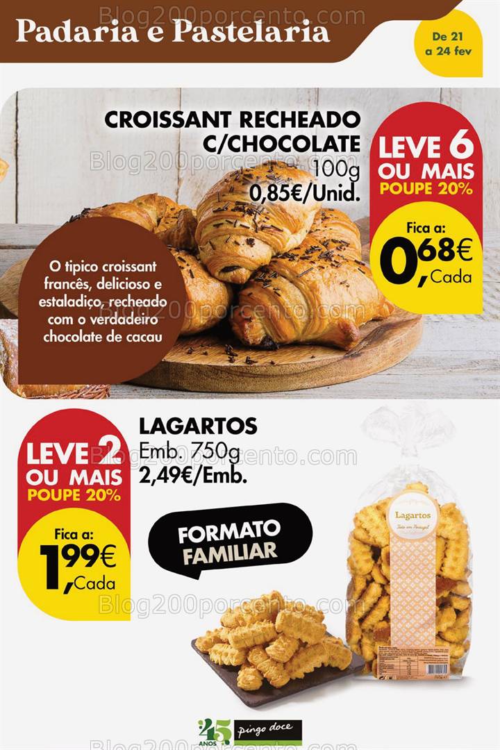 Antevisão Folheto PINGO DOCE Promoções Fim de Semana - 21 a 24 fevereiro