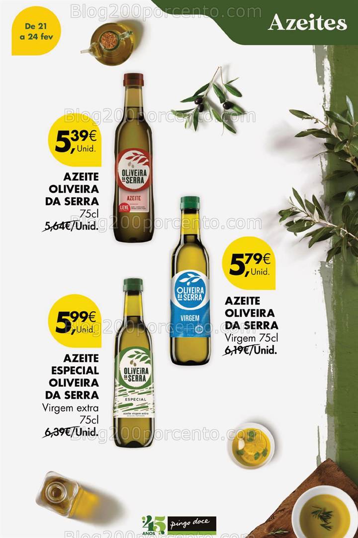 Antevisão Folheto PINGO DOCE Promoções Fim de Semana - 21 a 24 fevereiro