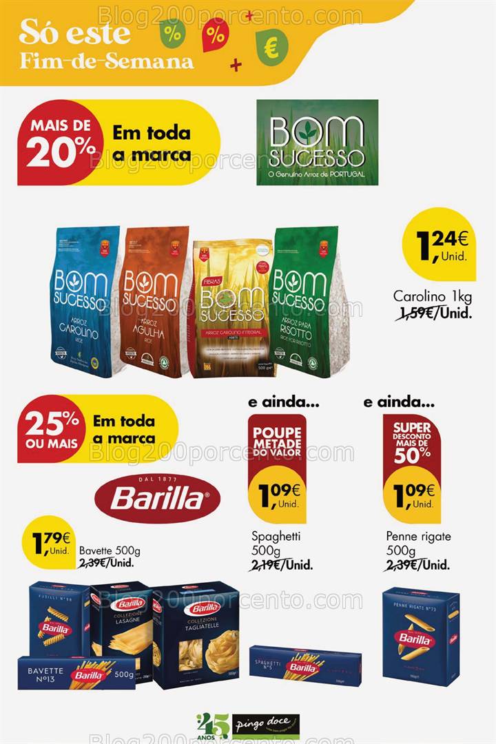 Antevisão Folheto PINGO DOCE Promoções Fim de Semana - 21 a 24 fevereiro