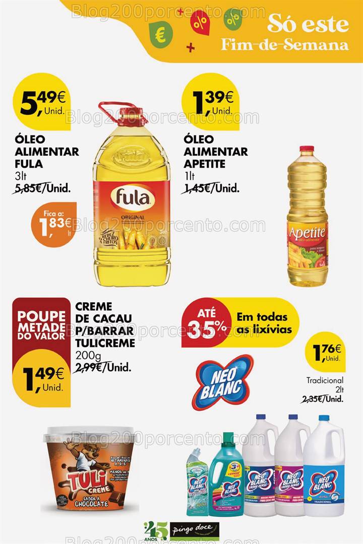 Antevisão Folheto PINGO DOCE Promoções Fim de Semana - 21 a 24 fevereiro