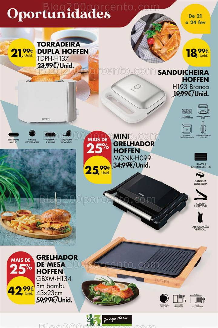 Antevisão Folheto PINGO DOCE Promoções Fim de Semana - 21 a 24 fevereiro