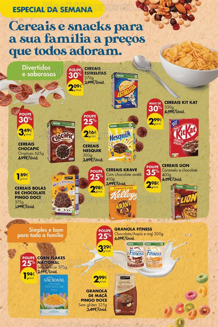 Antevisão Folheto PINGO DOCE Promoções Fim de Semana - 21 a 24 fevereiro