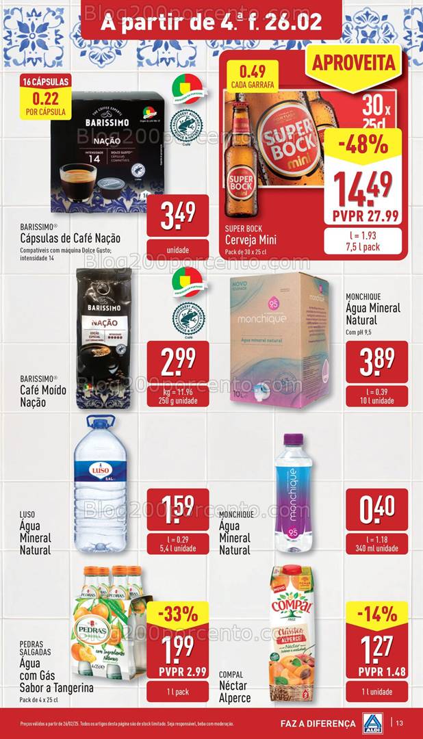 Antevisão Folheto ALDI Promoções de 26 fevereiro a 4 março