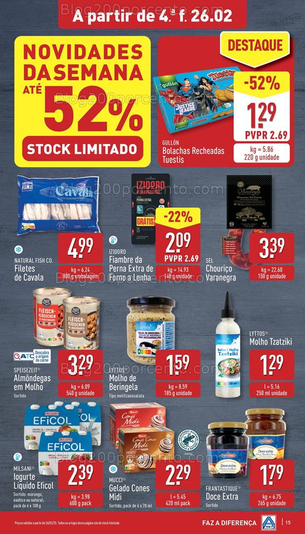 Antevisão Folheto ALDI Promoções de 26 fevereiro a 4 março