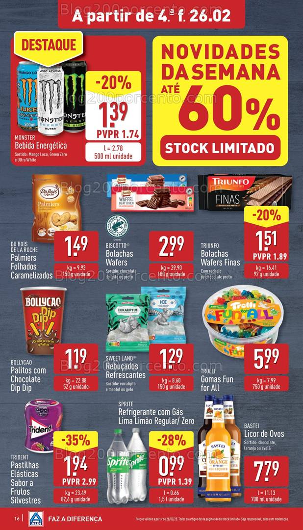 Antevisão Folheto ALDI Promoções de 26 fevereiro a 4 março