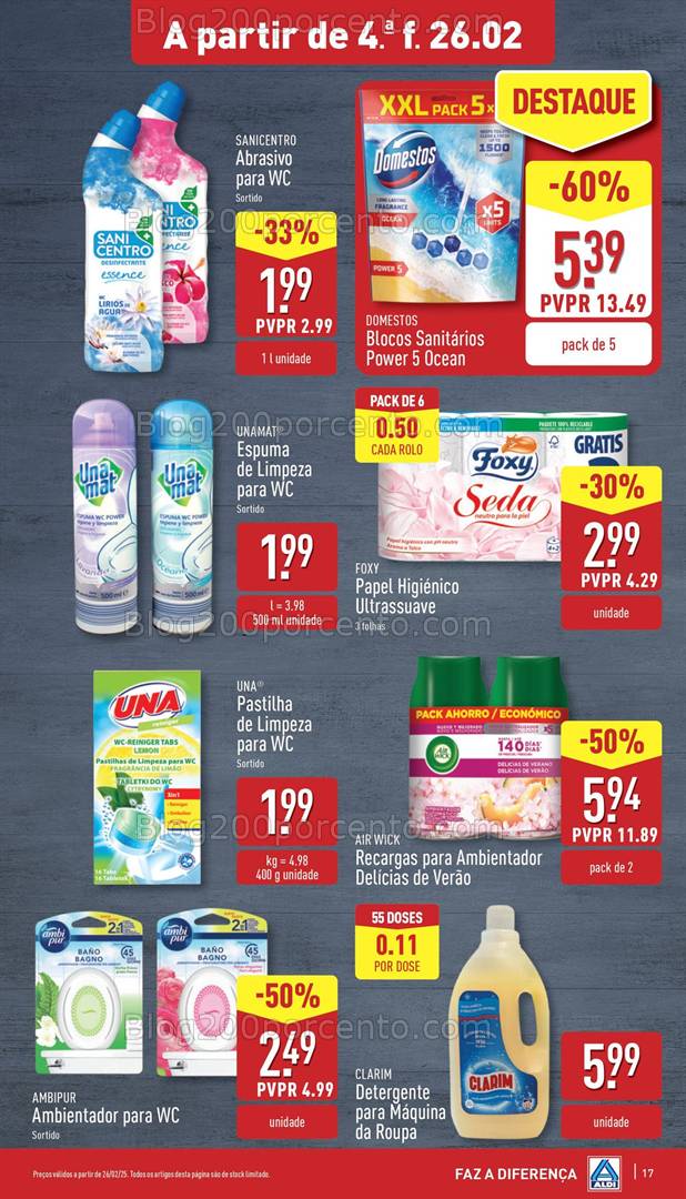 Antevisão Folheto ALDI Promoções de 26 fevereiro a 4 março